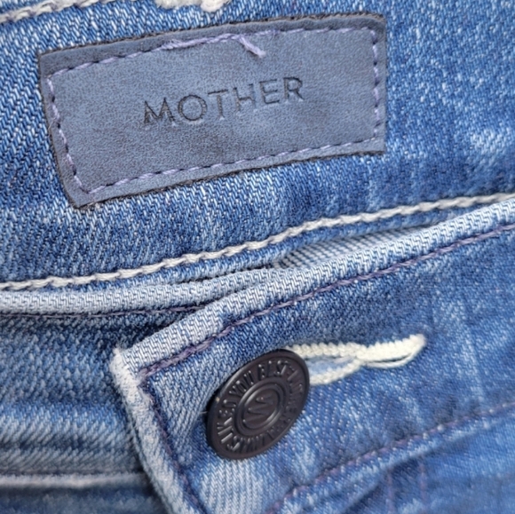Mother The Hustler Ankle Fray Can’t Stop Staring size 28 - Picture 8 of 11